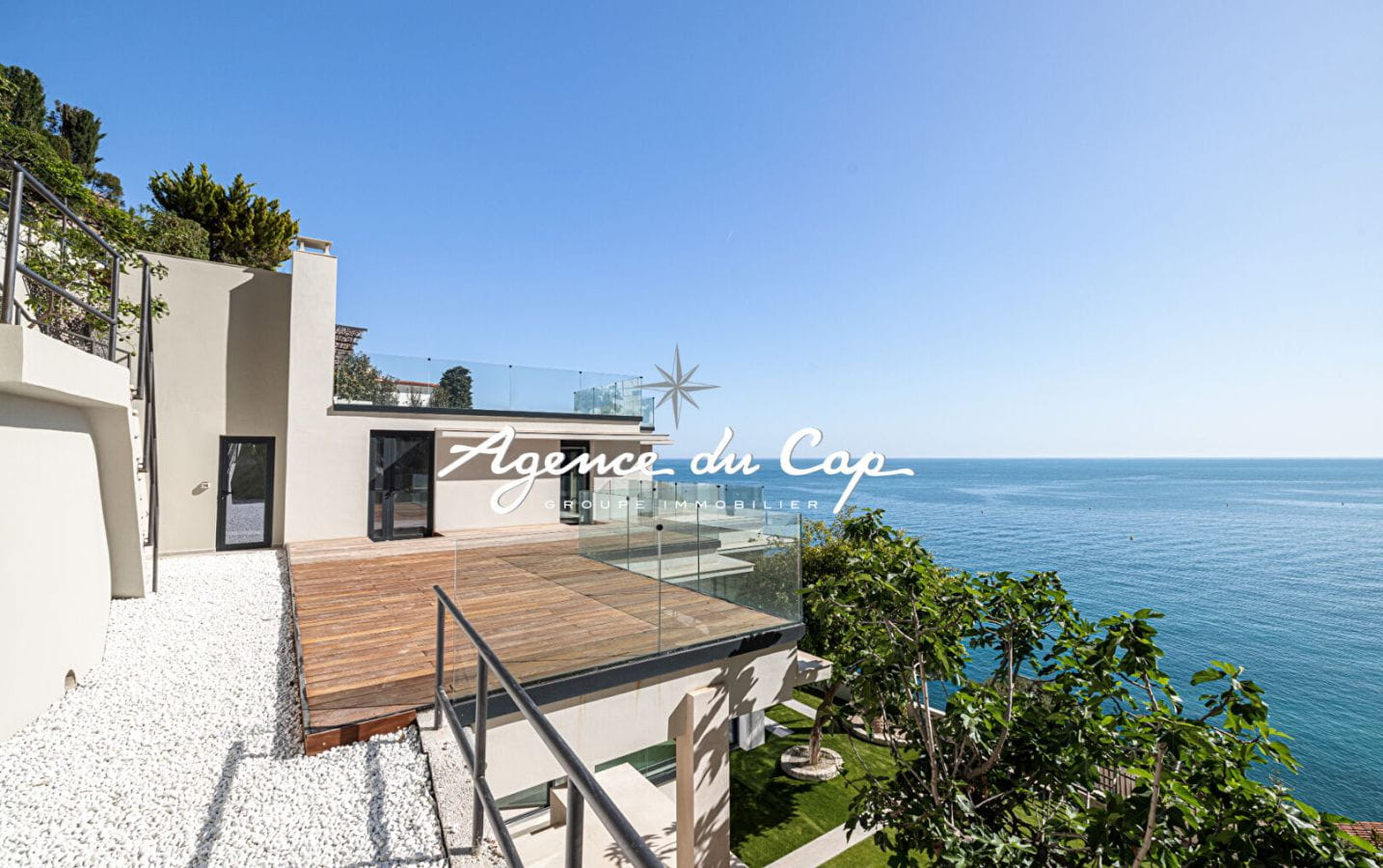 CAP D’AIL EXCEPTIONAL SEA VIEW VILLA IN PRIVATE ESTATE 319 m2 ON THE OUTSIDE OF MONACO Image 6