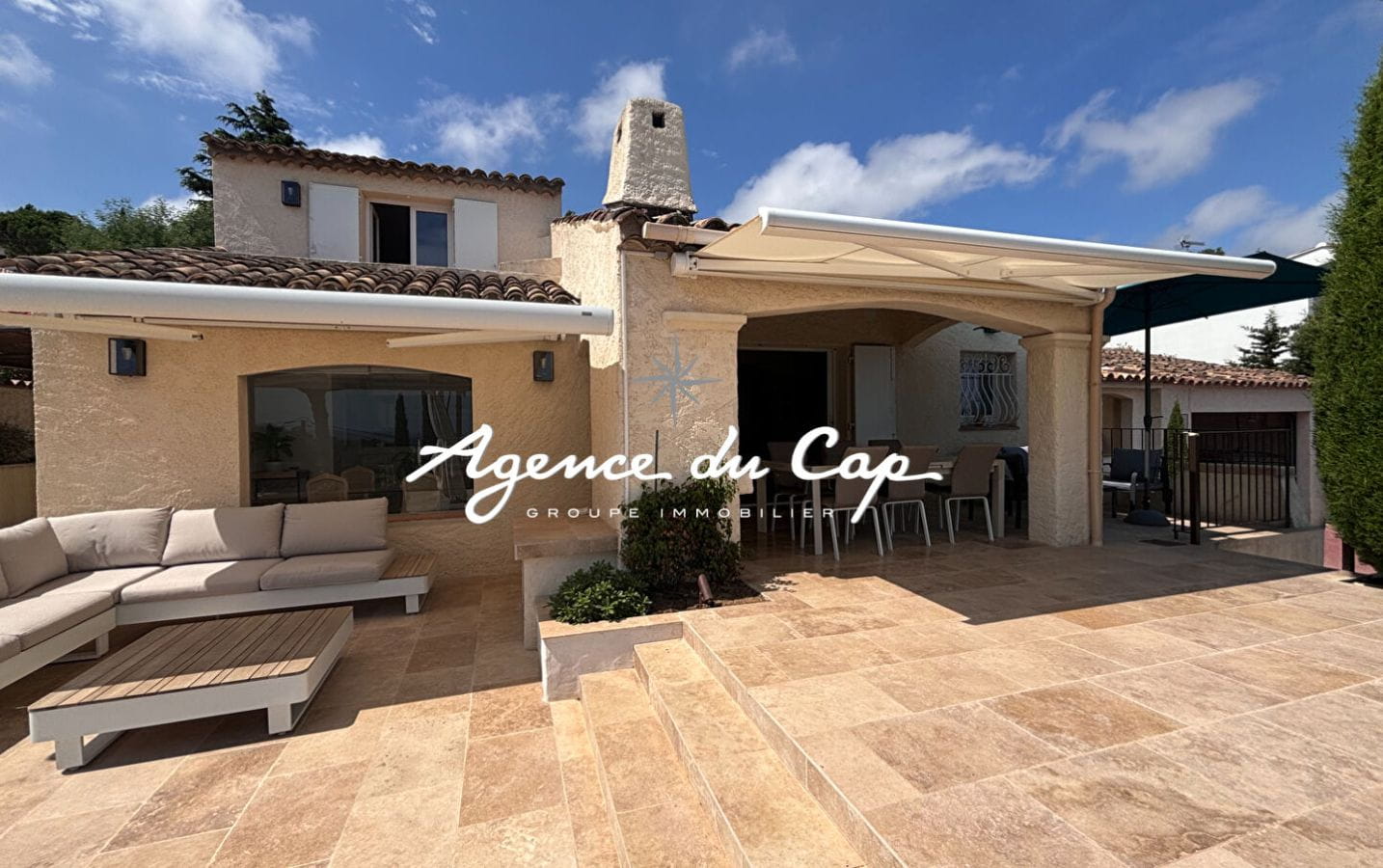 A VENDRE VILLA VUE MER VILLA 5 CHAMBRES PISCINE GARAGE AUX ISSAMBRES Image 4