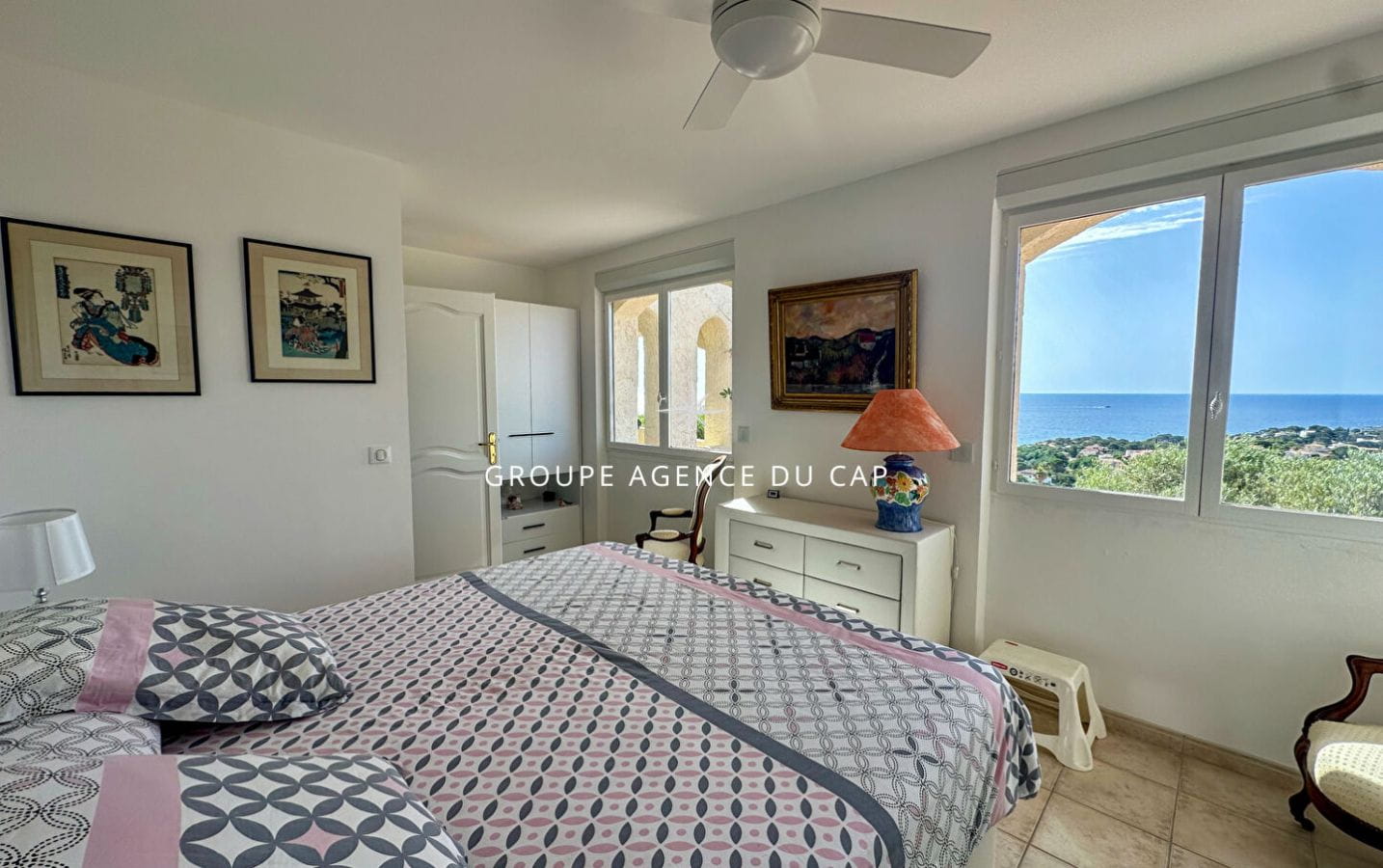 À VENDRE VILLA  VUE MER 190 M²  5 CHAMBRES PISCINE DOUBLE GARAGE LES ISSAMBRES Image 7