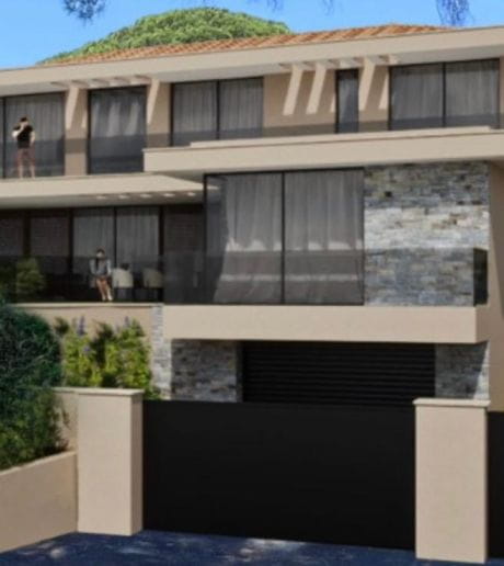 À VENDRE VILLA NEUVE DE 260M² 6 PIÈCES AVEC VUE MER PISCINE ET GARAGE DE 100M², À QUELQUES PAS DU CENTRE ET DES PLAGES DE SAINTE-MAXIME