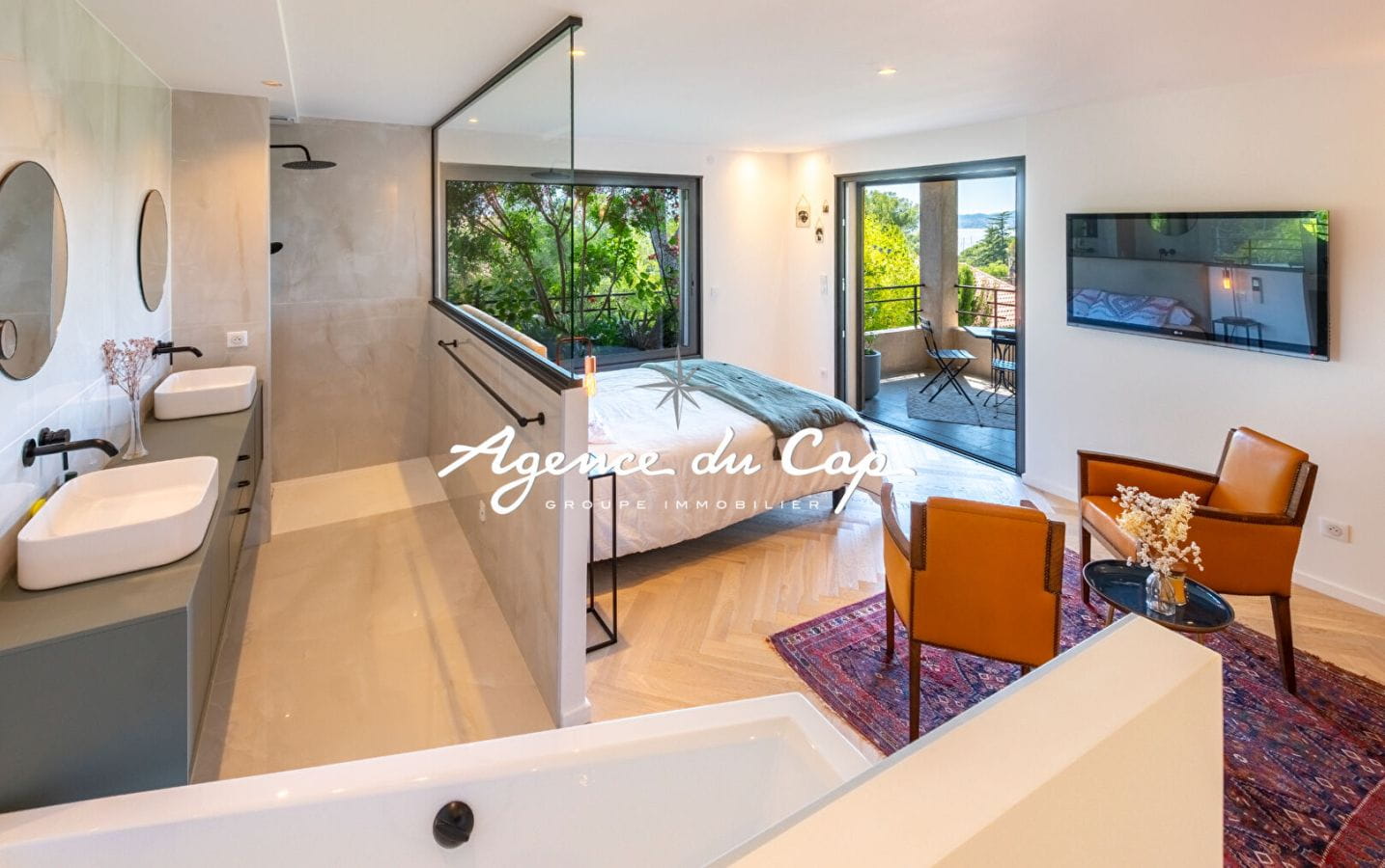 SAINT RAPHAEL SANTA LUCIA VILLA CONTEMPORAINE 8 PIECES VUE MER Image 9