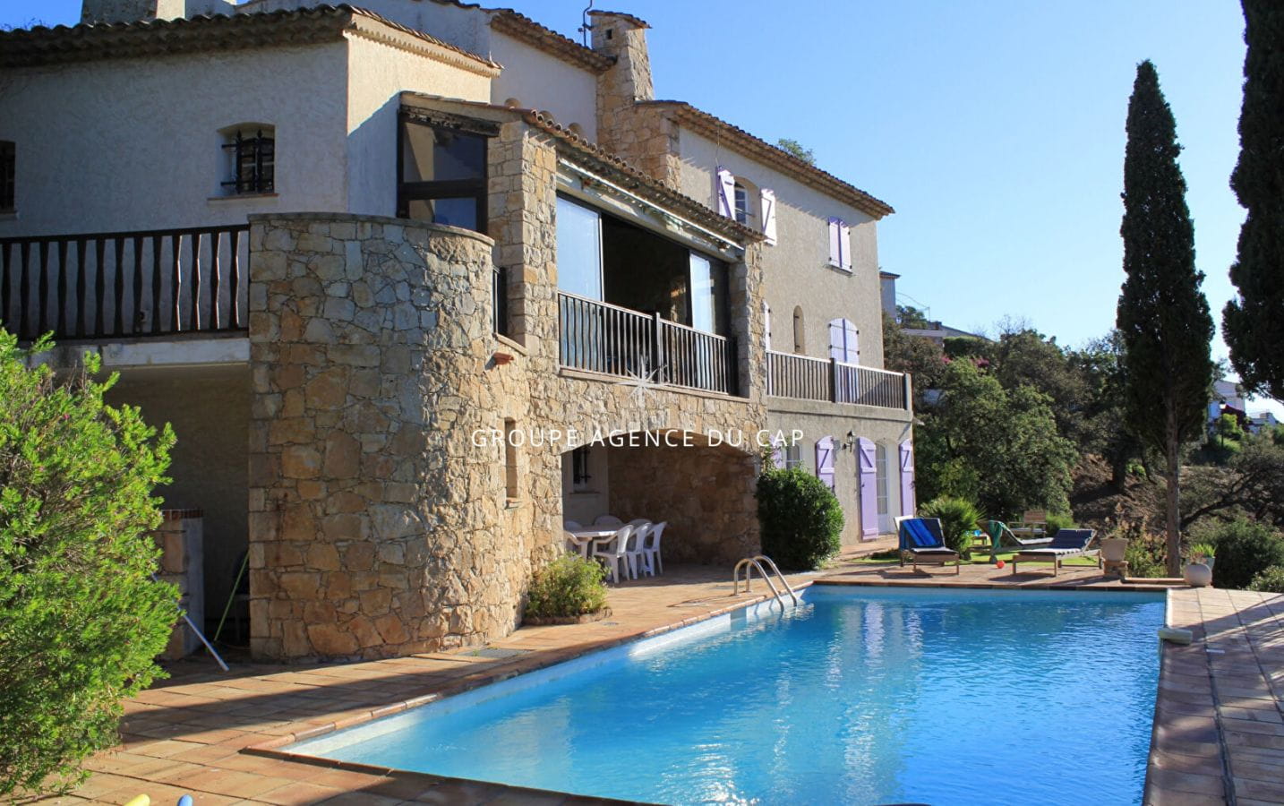 7 ROOM VILLA WITH PANORAMIC SEA VIEW ON THE GULF OF SAINT TROPEZ, WITH SWIMMING POOL AND GARAGE, Image 1