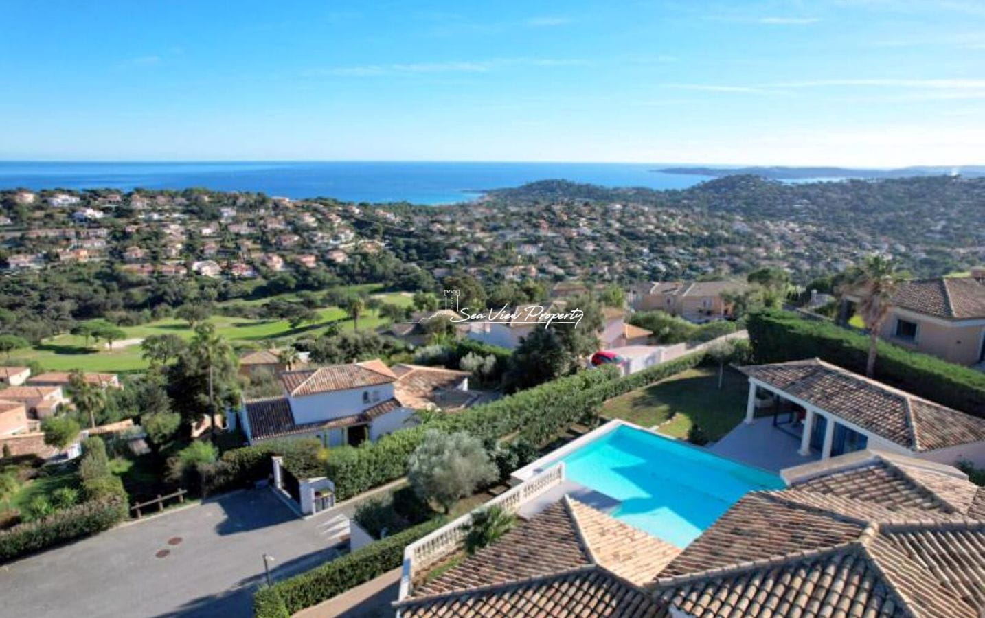 Sainte-maxime, 7-room Villa With Sea View Image 1