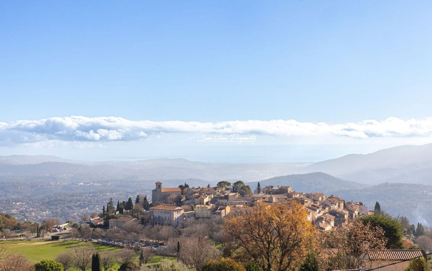 Cabris, Villa Panoramic View To The Sea Image 1