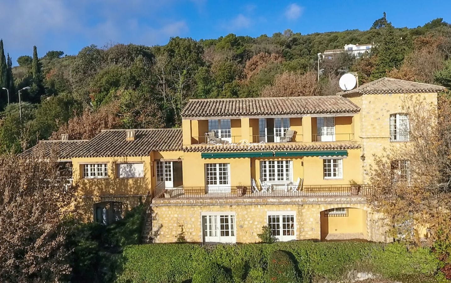 Cabris, Villa Panoramic View To The Sea Image 2