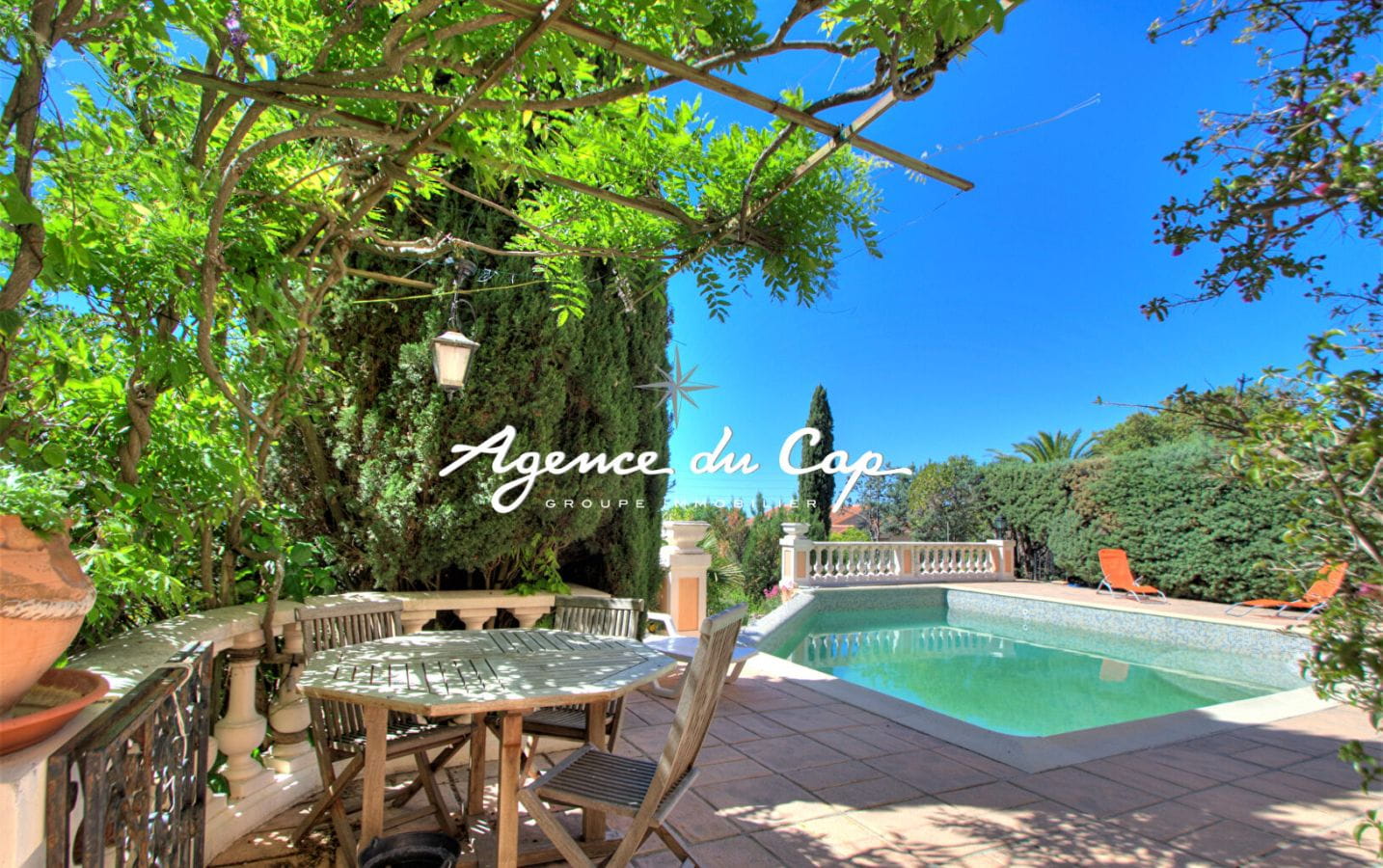 SAINT RAPHAEL  LES PLAINES VILLA  VUE MER AVEC PISCINE Image 3