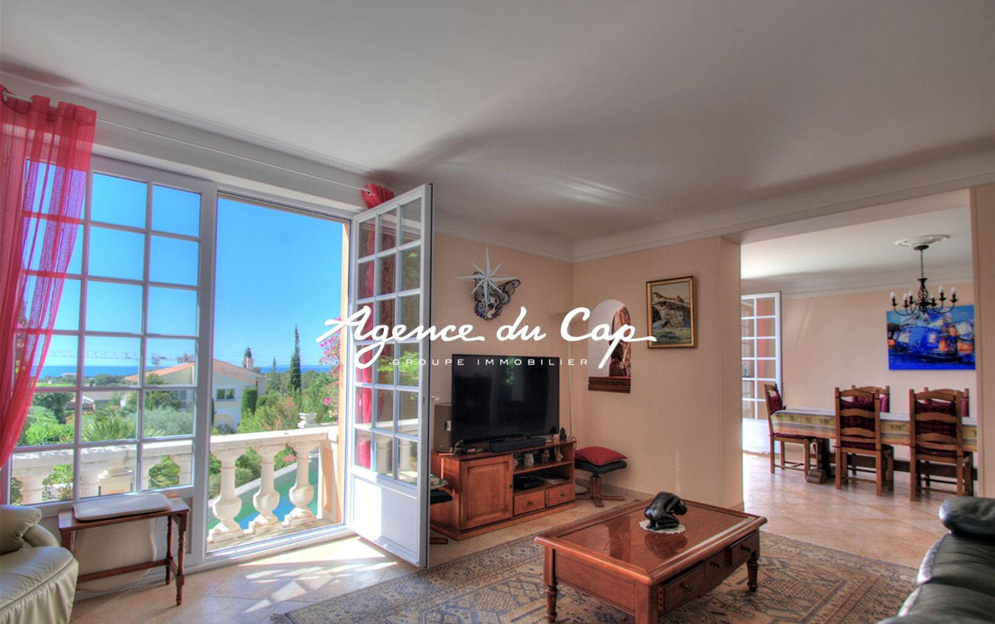 SAINT RAPHAEL  LES PLAINES VILLA  VUE MER AVEC PISCINE Image 6