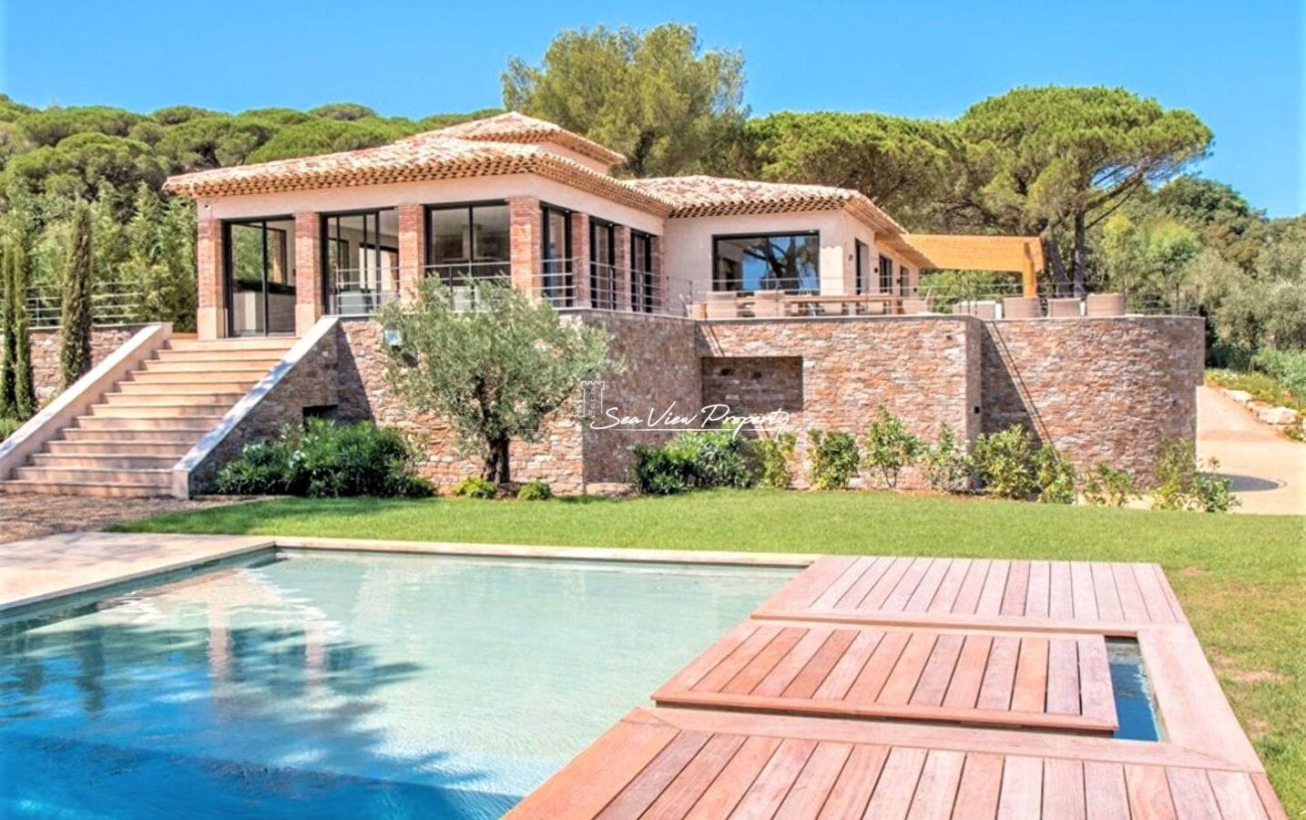 Saint-tropez, Demeure De Prestige Vue Mer Au Calme Image 10