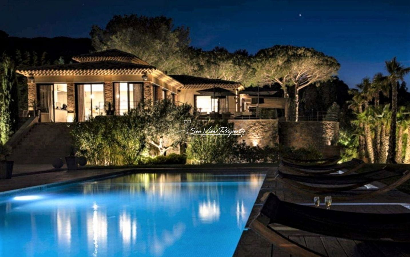 Saint-tropez, Demeure De Prestige Vue Mer Au Calme Image 15