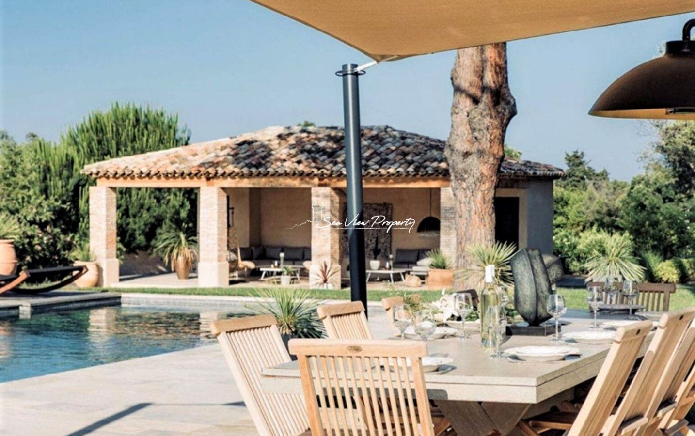 Saint-tropez, Demeure De Prestige Vue Mer Au Calme Image 16