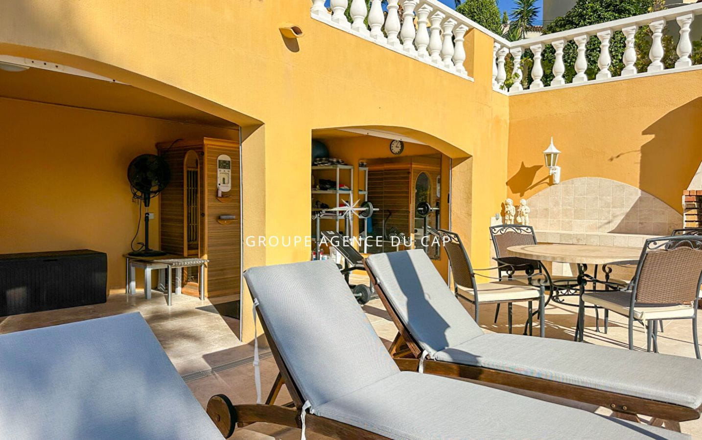 VILLA VUE MER 177M² 7 PIÈCES AVEC 4 CHAMBRES PISCINE GARAGE ET CAR PORT,  AUX ISSAMBRES Image 6