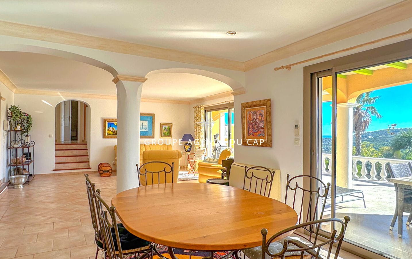 VILLA VUE MER 177M² 7 PIÈCES AVEC 4 CHAMBRES PISCINE GARAGE ET CAR PORT,  AUX ISSAMBRES Image 9