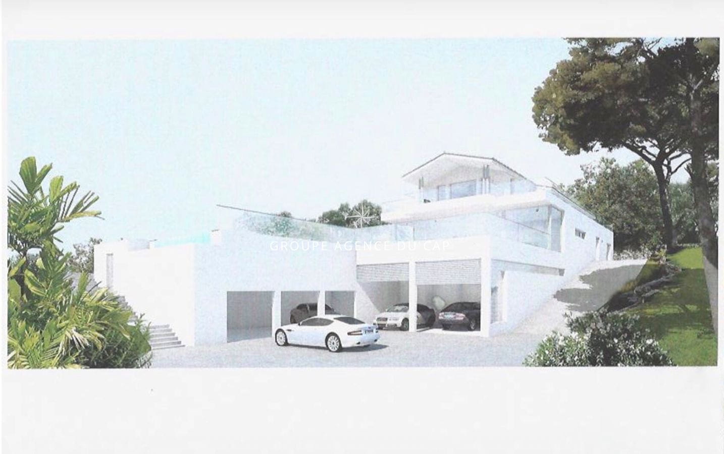 Villa vue mer avecT2 indépendant plus un  terrain de 2094 m² à l&rsquo;arrière, constructible aux Issambres Image 3