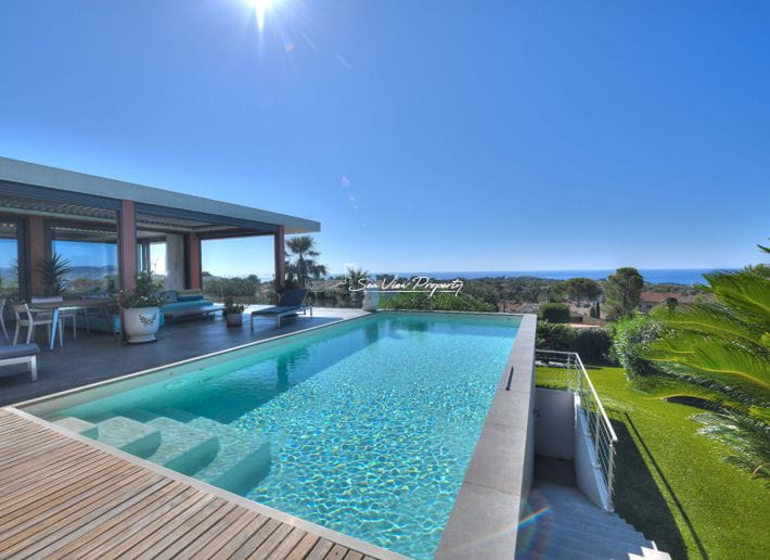 Exclusivite Saint Raphael Villa Contemporaine Vue Mer