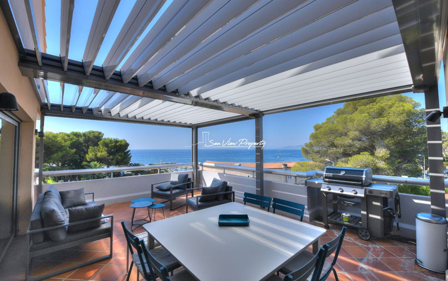 SAINT RAPHAEL BOULOURIS DERNIER ETAGE VUE MER Image 0