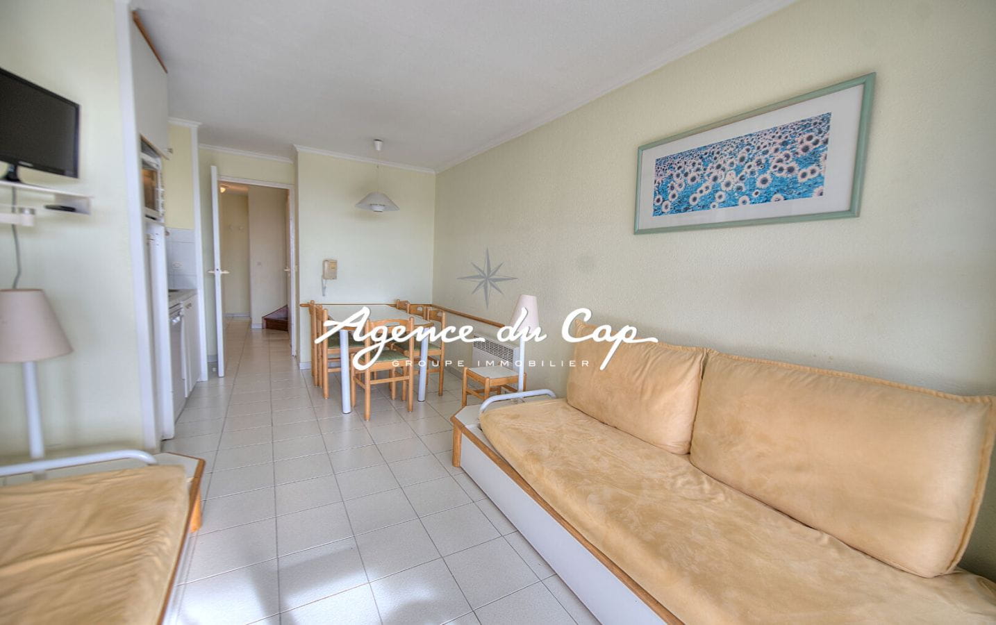 APPARTEMENT VUE MER 3 PIECES A VENDRE 6/8 COUCHAGES DERNIER ETAGE PROCHE MER PARKING PRIVATIF A SAINT RAPHAEL Image 6