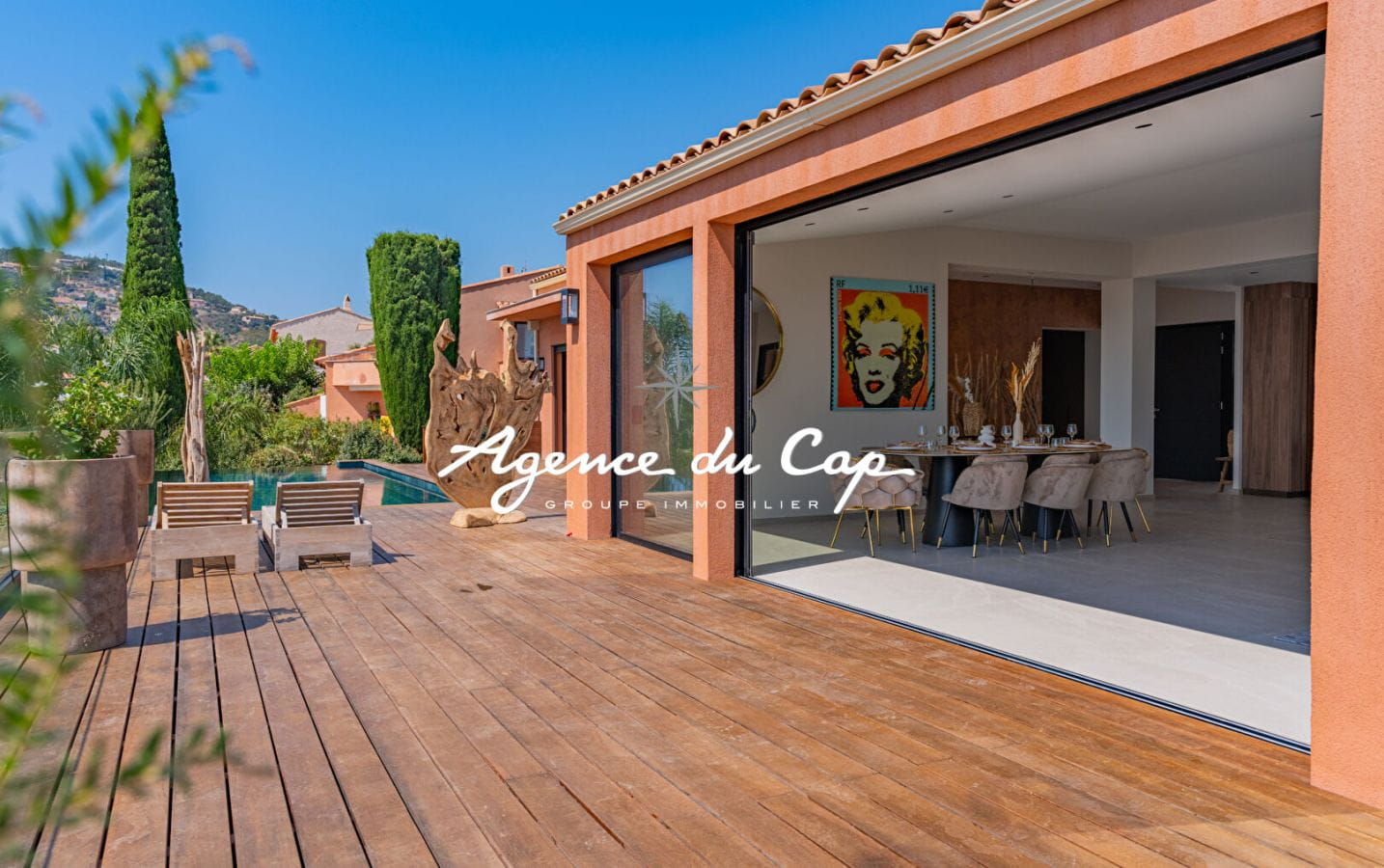 SAINT RAPHAEL ANTHEOR SUPERB VILLA SEA VIEW 6 room(s) 237 sqm SWIMMING POOL Image 5