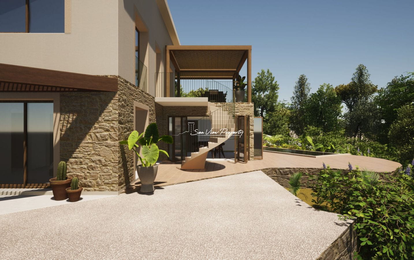 Villa Contemporaine 214m² 6 Pieces Vue Mer Sur Le Golfe De Saint Tropez, Aux Issambres Image 1