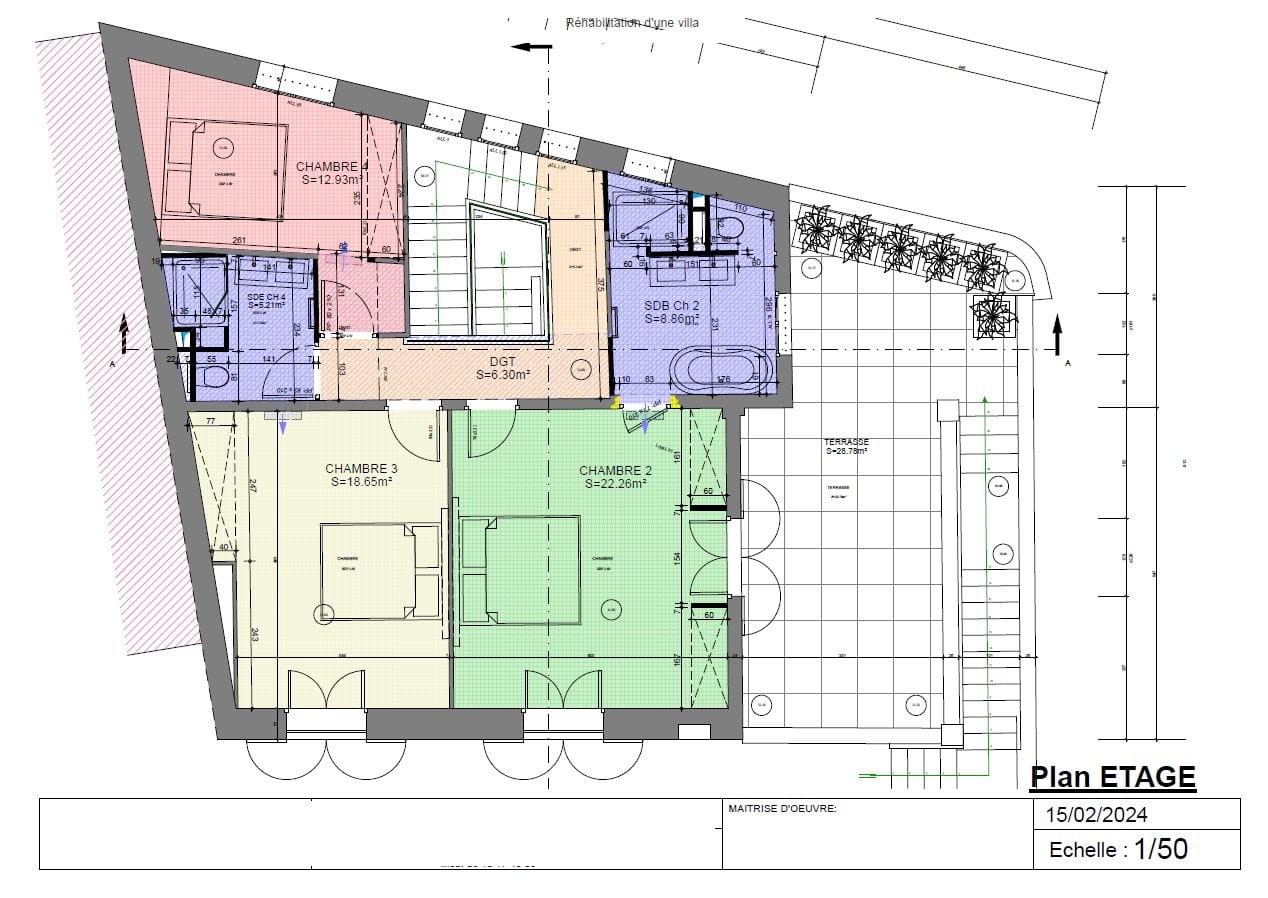 VILLA VUE MER TRIANGLE D’OR CENTRE VILLE ET PLAGES A PIED GARAGE PISCINE A SAINT RAPHAEL Image 3