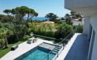 VILLA CONTEMPORAINE VUE MER DE 276M² AVEC VUE MER 4 SUITES SEJOUR 110M² PISCINE ET GARAGE, MER ET CENTRE VILLE A PIED  SAINT AYGULF Min 3