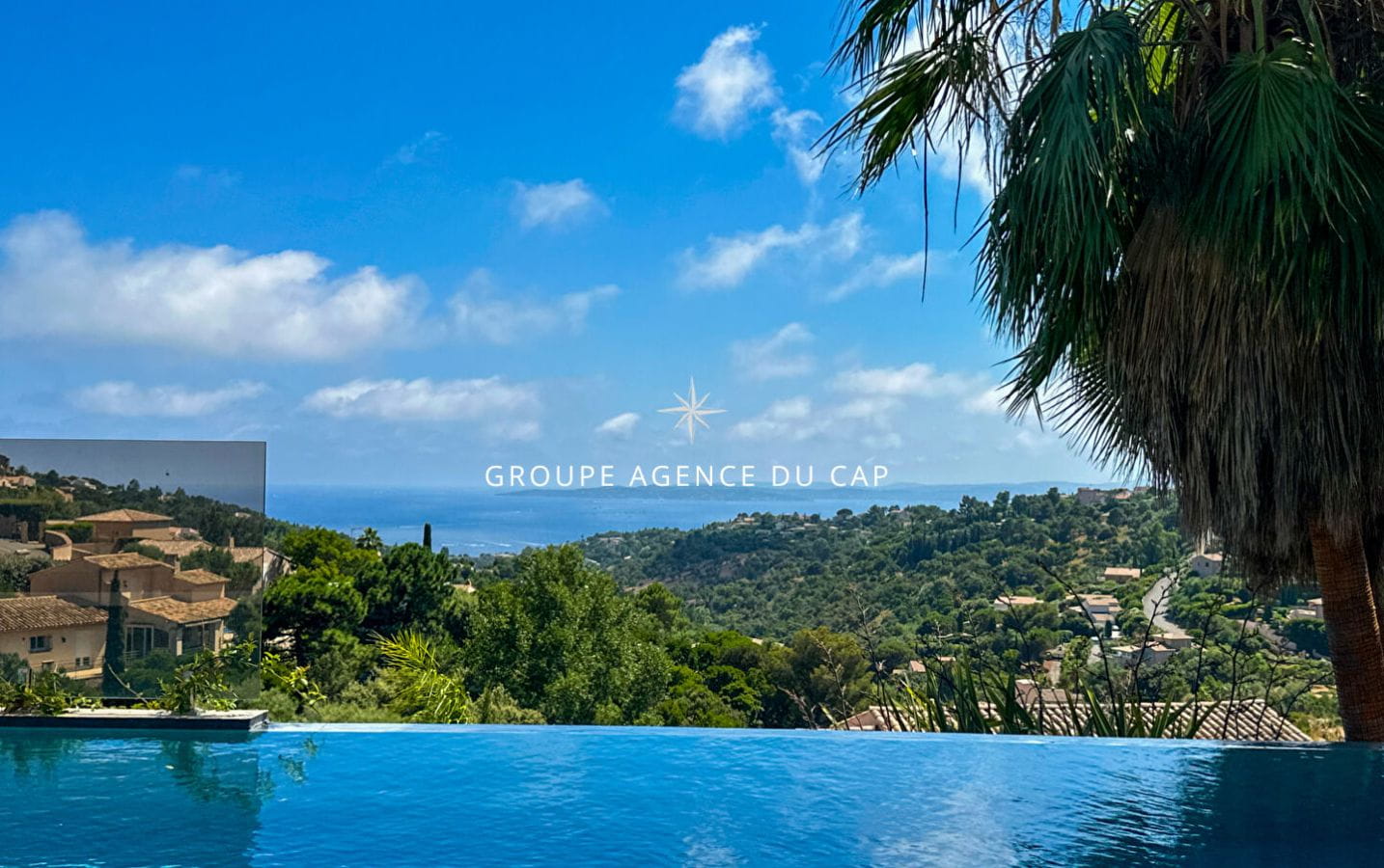 FOR SALE CONTEMPORARY VILLA SEA VIEW SWIMMING POOL POOL HOUSE EN SUITE BEDROOMS LES ISSAMBRES Image 1