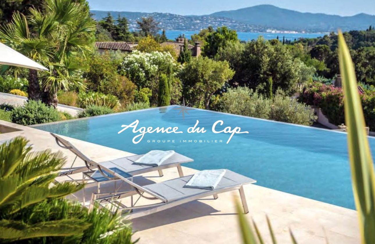VILLA CONTEMPORAINE AVEC VUE MER A VENDRE 292 M2, A GRIMAUD Image 0