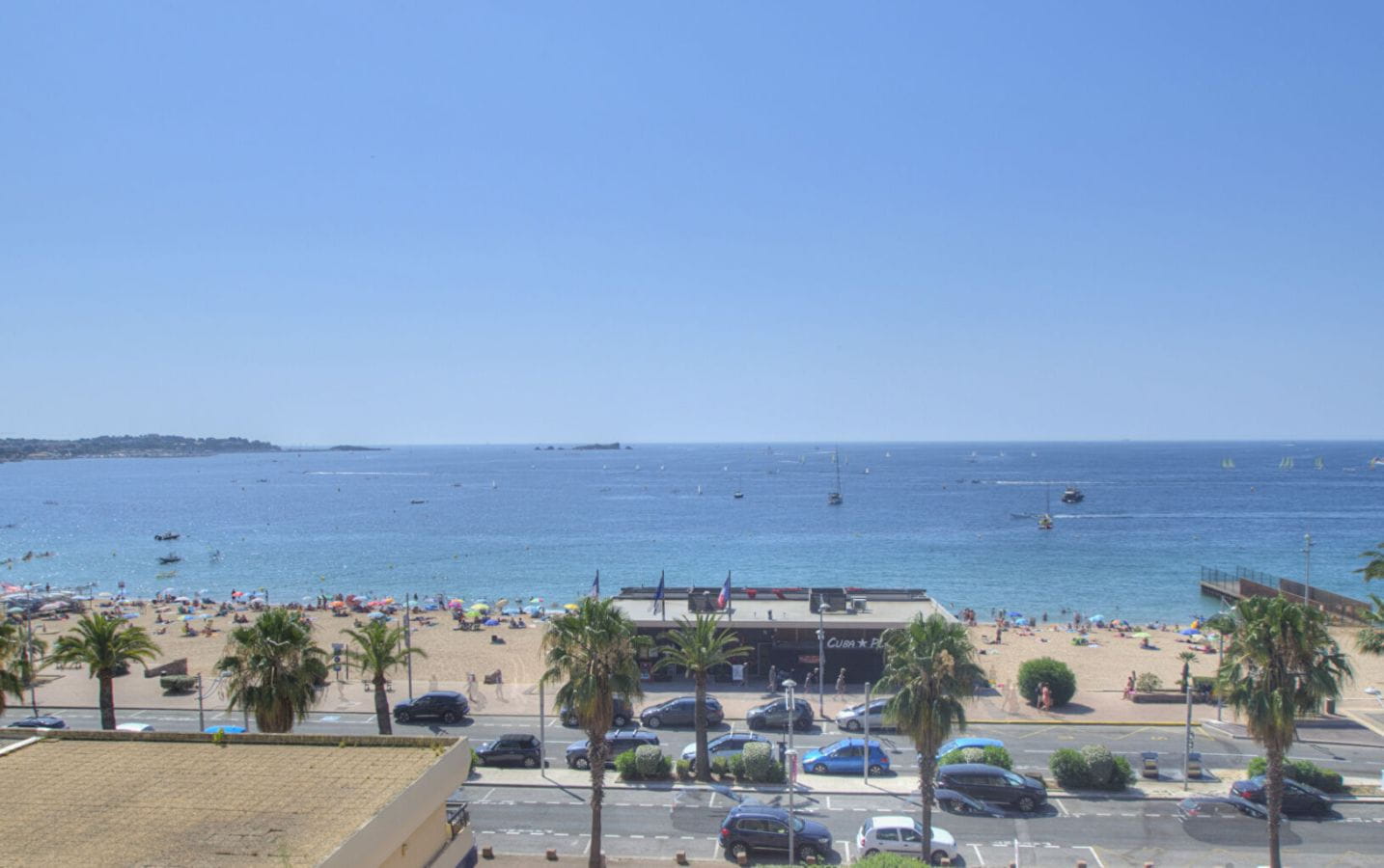 FREJUS PLAGE APPARTEMENT 3 PIECES VUE MER VASTE TERRASSE Image 0