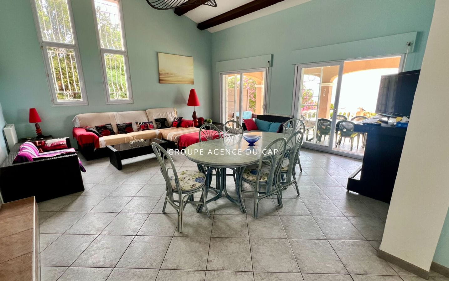 À VENDRE VILLA AVEC VUE MER 3 CHAMBRES PISCINE AU SEL, LES ISSAMBRES Image 3