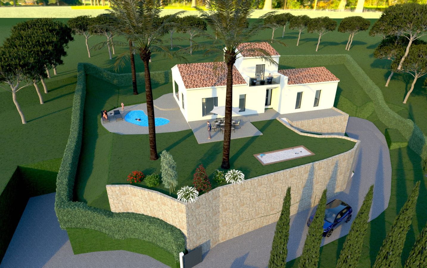 VILLA À RÉNOVER VUE MER TERRAIN 1400M² GRAND POTENTIEL, AUX ISSAMBRES Image 1