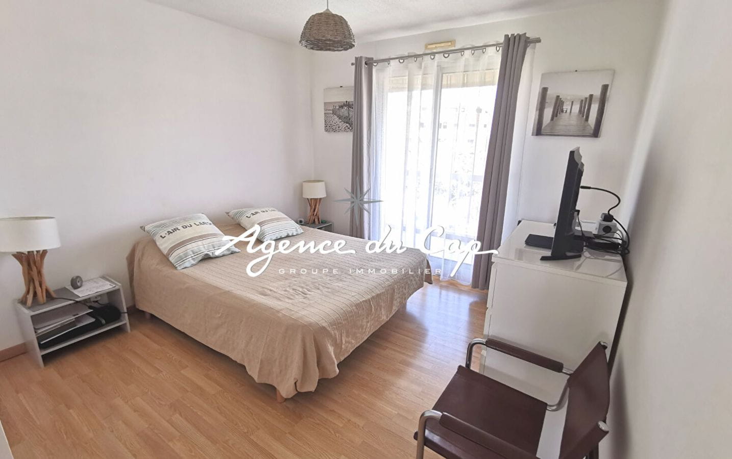 COMPROMIS SIGNÉ – APPARTEMENT VUE MER AVEC PISCINE, 2 CHAMBRES ET 2 TERRASSES A SAINT AYGULF Image 4