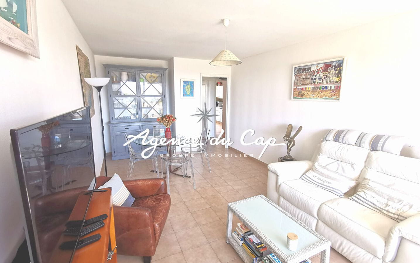 COMPROMIS SIGNÉ – APPARTEMENT VUE MER AVEC PISCINE, 2 CHAMBRES ET 2 TERRASSES A SAINT AYGULF Image 6