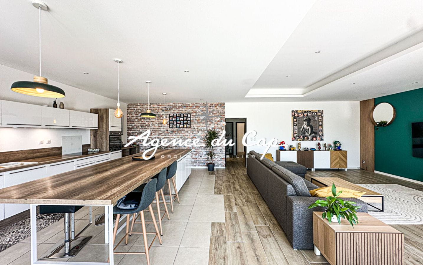 A VENDRE VILLA 5 PIECES VUE MER AVEC GRAND TERRAIN ET TENNIS PRIVE Image 7