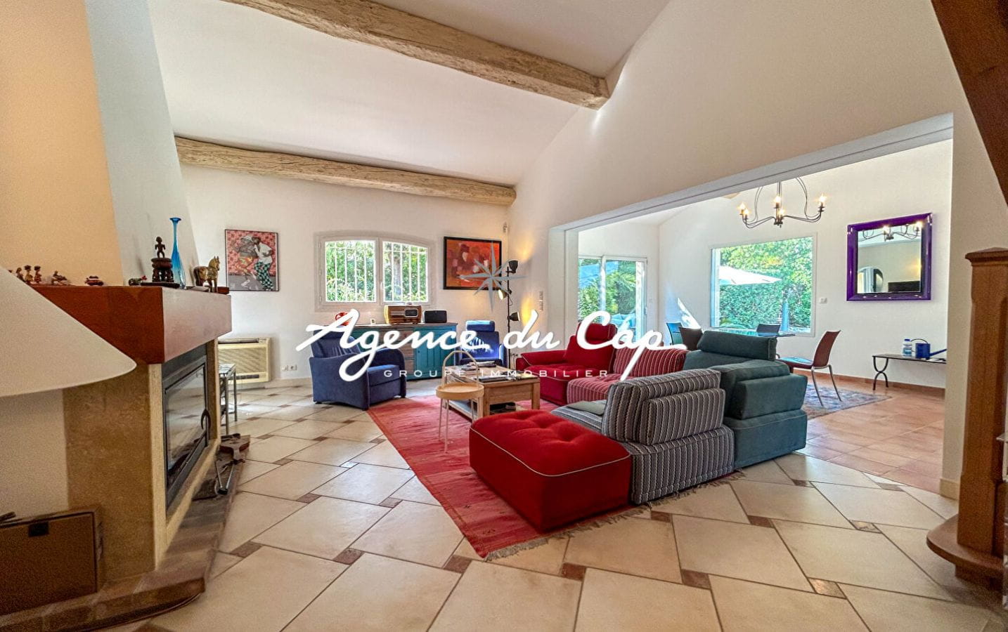 VILLA A VENDRE AVEC 4 CHAMBRES ET PISCINE A 100M DES CRIQUES DE SAINT-AYGULF Image 3