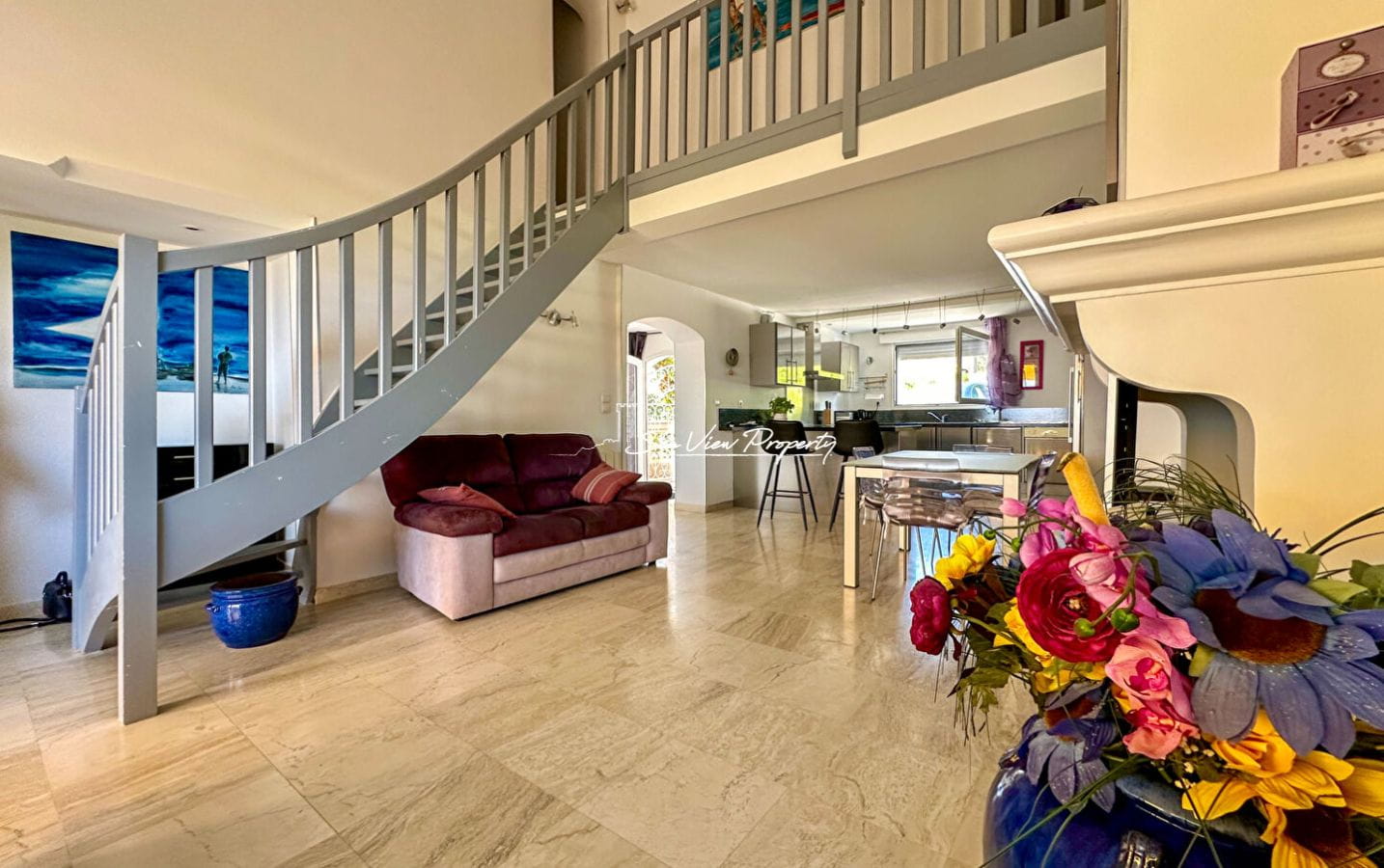 VILLA A PIED DE LA MER AVEC 4 CHAMBRES PISCINE PARKING VUE MER PANORAMIQUE, AUX ISSAMBRES Image 4