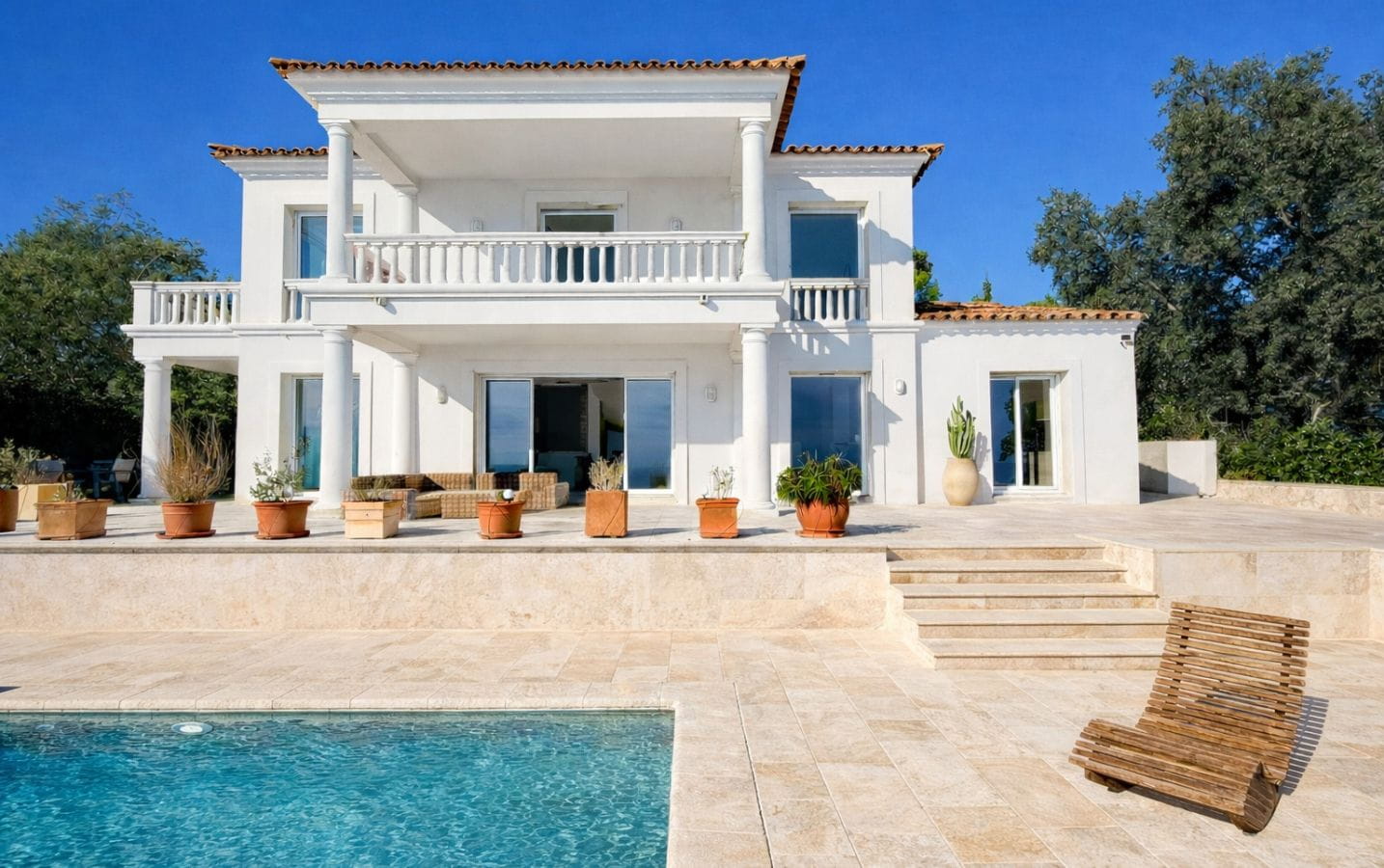 VILLA AVEC VUE MER PANORAMIQUE PISCINE ET GARAGE, AUX ISSAMBRES Image 1