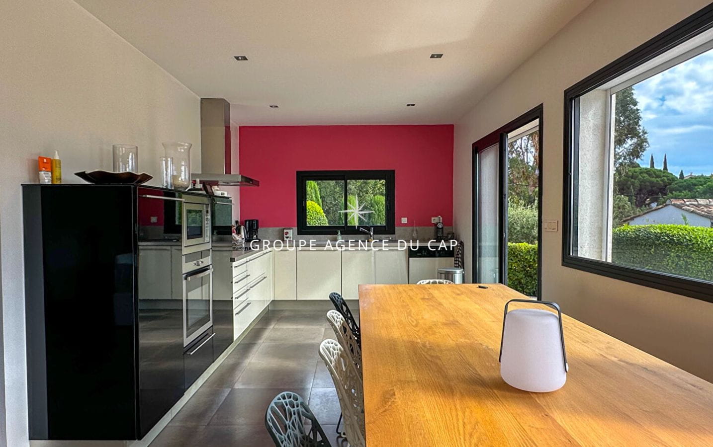 LES ISSAMBRES PROPERTY WITH SEA VIEW ON FOOT OF BEACHES AND SHOPS WITH SWIMMING POOL AND DOUBLE GARAGE Image 6