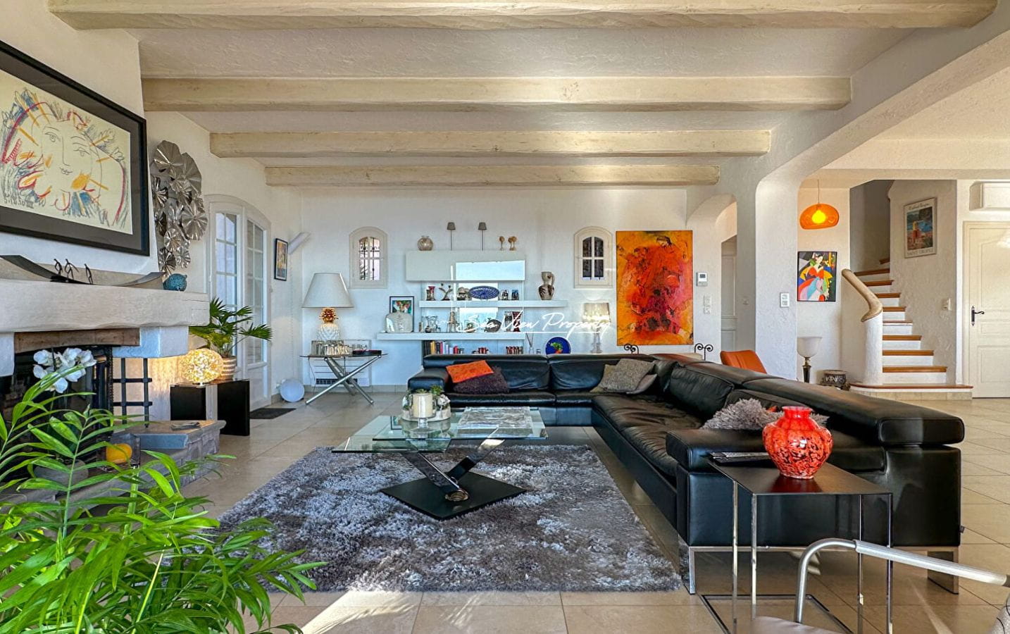 A VENDRE VILLA VUE MER 4 CHAMBRES GRAND TERRAIN PISCINE GARAGE PARKINGS Image 3