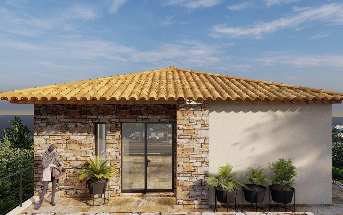 LES ISSAMBRES VILLA AVEC VUE MER PANORAMQUE AVEC PERMIS ACCEPTE ET PURGE Image 1