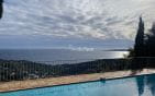 VILLA WITH SEA VIEW ON THE GULF OF SAINT TROPEZ WITH SWIMMING POOL GARAGE INDEPENDENT APARTMENT, IN LES ISSAMBRES Min 0