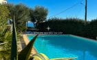 À VENDRE VILLA RENOVÉE 7 PIECES VUE MER TERRAIN PLAT GARAGE PISCINE PROCHE CENTRE SAINT-AYGULF Min 10