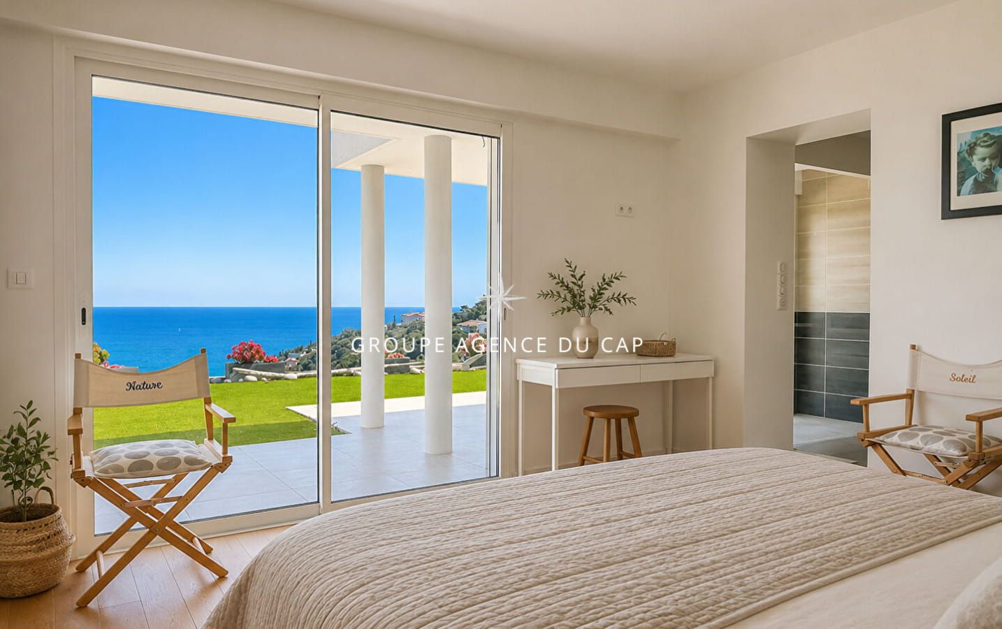À VENDRE VILLA CONTEMPORAINE 5 CHAMBRES GARAGE DOUBLE PISCINE VUE MER LES ISSAMBRES Image 10