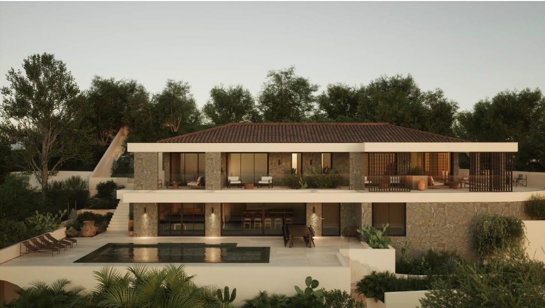 LES ISSAMBRES VILLA PROVENÇALE À RÉNOVER AVEC VUE MER PANORAMIQUE SUR LE GOLFE DE SAINT TROPEZ PISCINE GARAGE Image 1