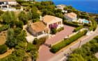 VILLA VUE MER PANORAMIQUE 5 CHAMBRES PISCINE GRAND SOUS SOL DOUBLE GARAGE Min 12