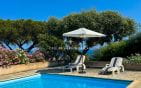 À VENDRE MAGNIFIQUE VILLA DE TYPE PROVENÇAL AUX ISSAMBRES 180M2 VUE MER SUR LE GOLFE DE ST TROPEZ Min 15