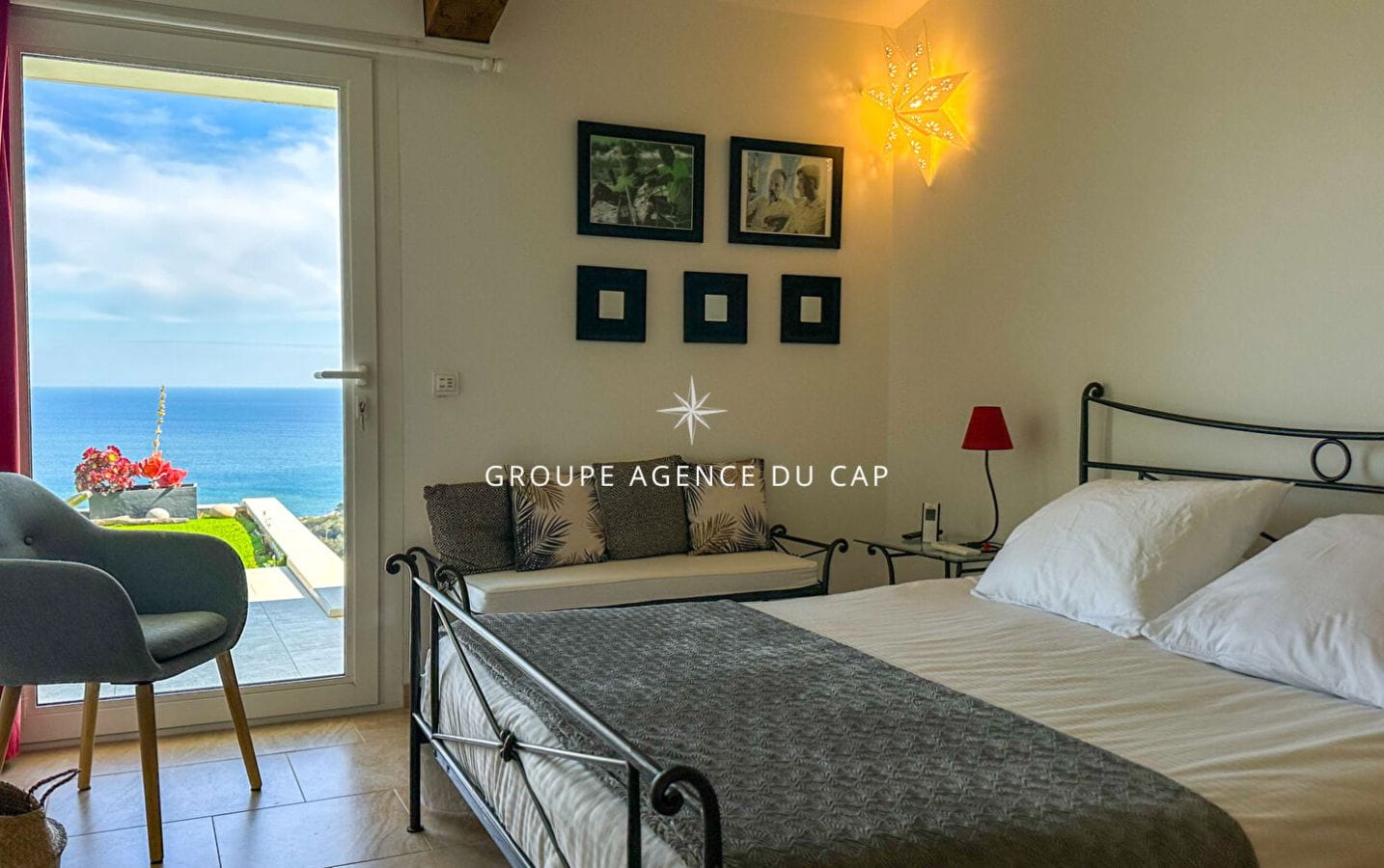 À VENDRE VILLA CONTEMPORAINE 5 CHAMBRES GARAGE DOUBLE PISCINE VUE MER LES ISSAMBRES Image 10