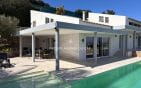 À VENDRE VILLA CONTEMPORAINE 5 CHAMBRES GARAGE DOUBLE PISCINE VUE MER LES ISSAMBRES Min 12