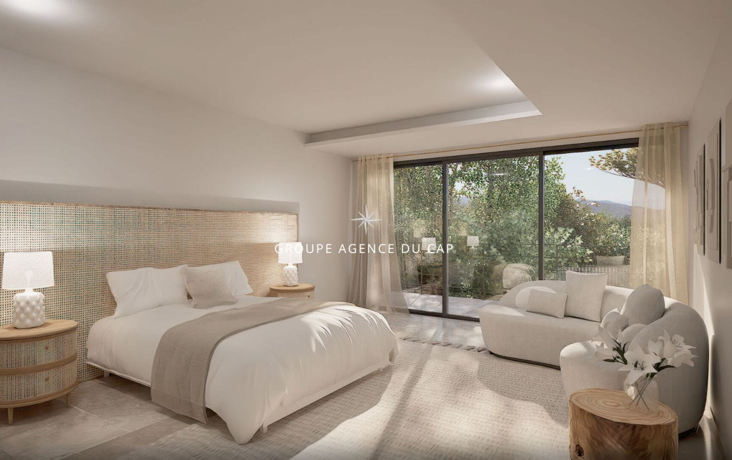 PROPERTY WITH PANORAMIC SEA VIEW, 7 BEDROOMS, POOL, TRIPLE GARAGE, IN LES ISSAMBRES Image 12