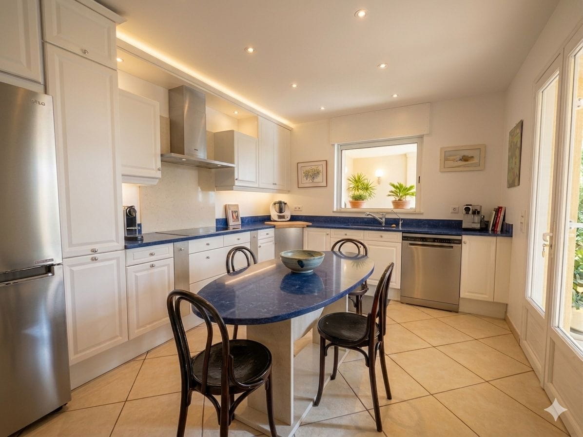 À VENDRE VILLA 6 PIÈCES 4 CHAMBRES PISCINE GARAGE VUE MER EXPOSÉE SUD COMMERCES ET MER À PIED Image 5