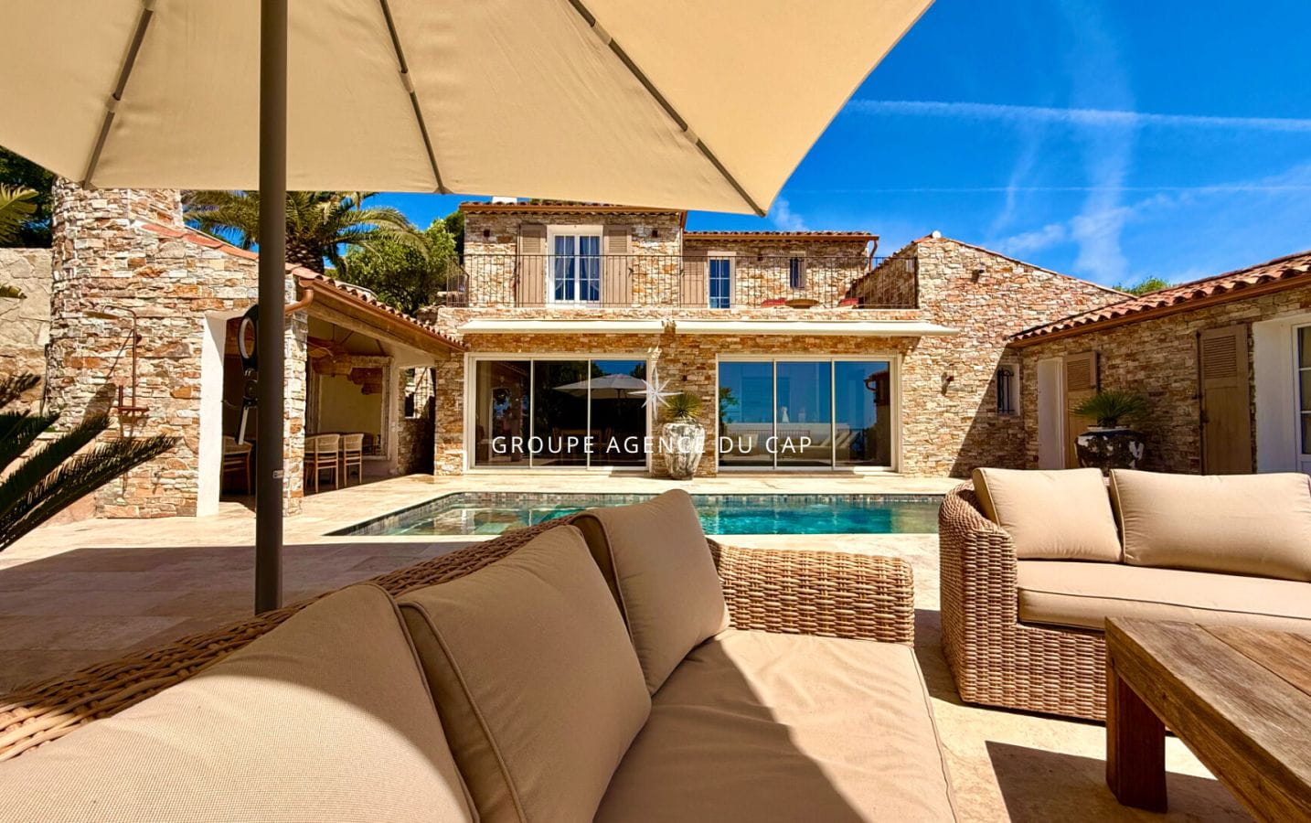 LES ISSAMBRES CHARMING STONE PROPERTY SEA VIEW 5 BEDROOMS POOL Image 15