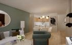 ST RAPHAEL, PIED DANS L’EAU, 2 PIECES DE 53 M² FACE MER, EXPO SUD, TERRASSE DE 24 M²  ET PARKING PRIVÉ. Min 5